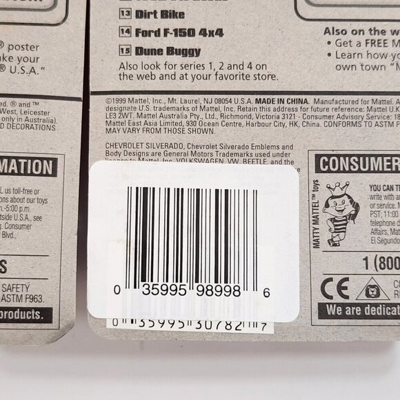 Matchbox Ford Truck SUV 4x4 Bronco II Transit Van F-150  Diecast Cars Lot MOC - Picture 13 of 16